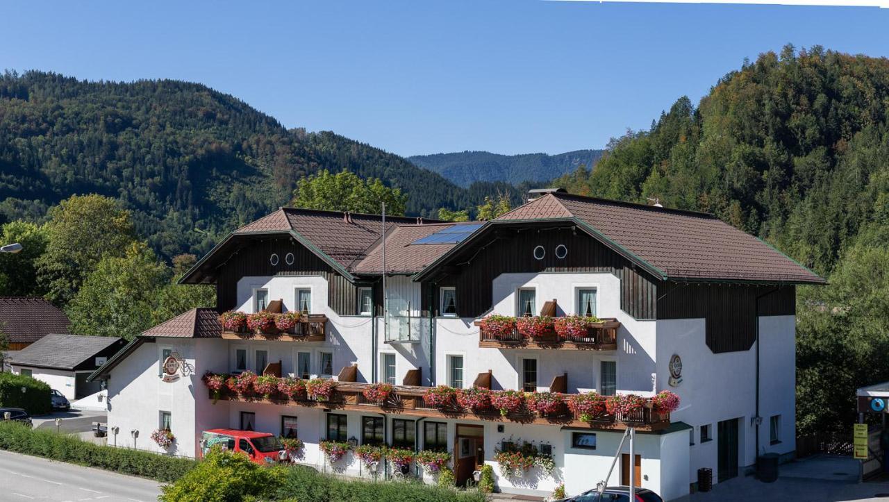 Hotel - Pension Scheiblechner Göstling an der Ybbs Exterior foto